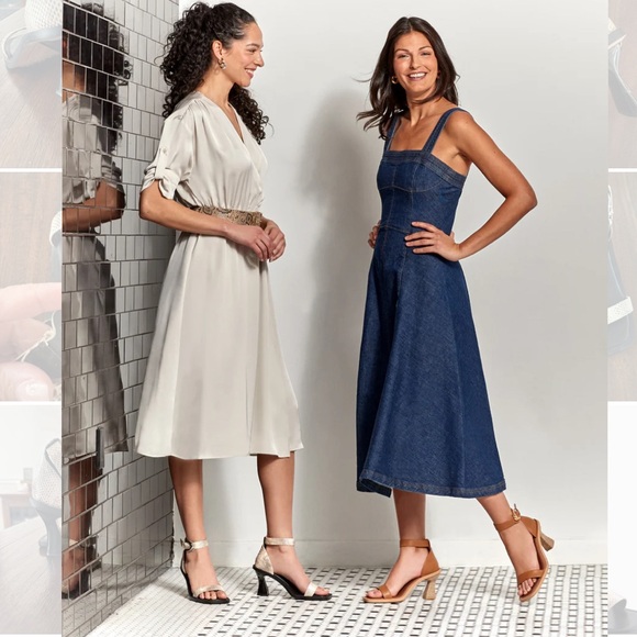 Comfortable Ankle Strap Sculpted Heel Sandal in Roccia Snake Print Leather sz 8 - Picture 3 of 10